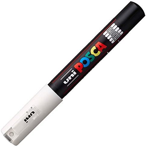 Posca Pc-1M Extra Fine Marker White Paint Marker