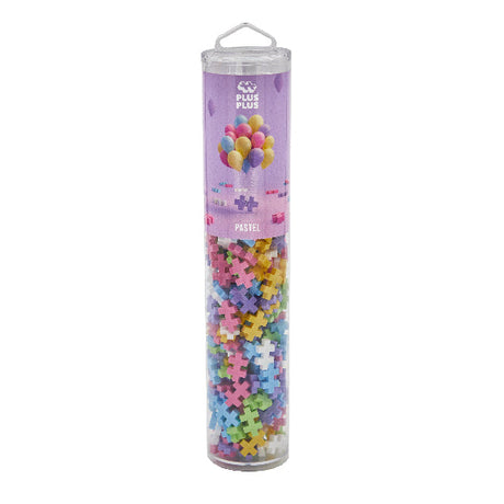 Plus-Plus 240 Piece Tube - Pastel Color Mix