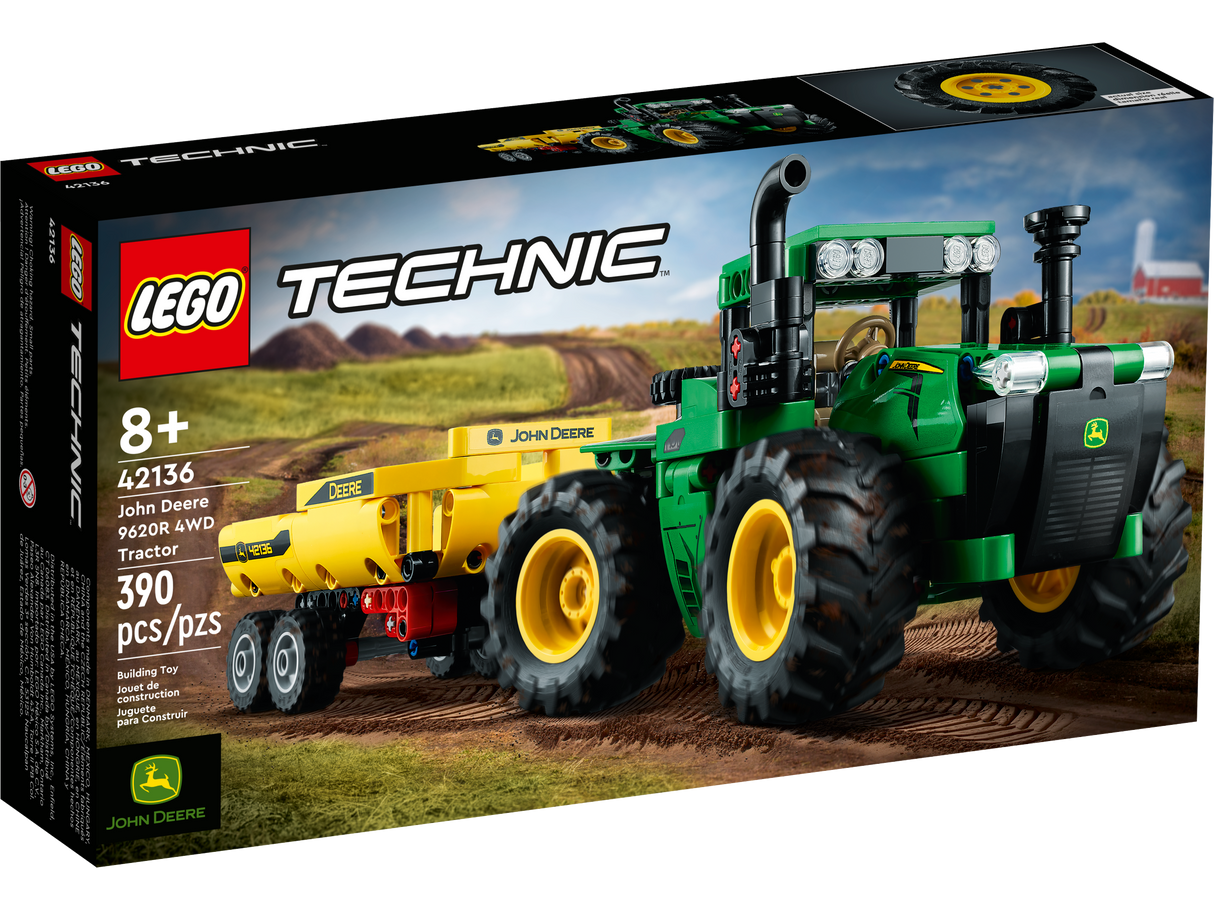 Lego Technic John Deere 9620R 4WD Tractor