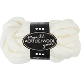 Chunky Yarn of Acrylic/Wool