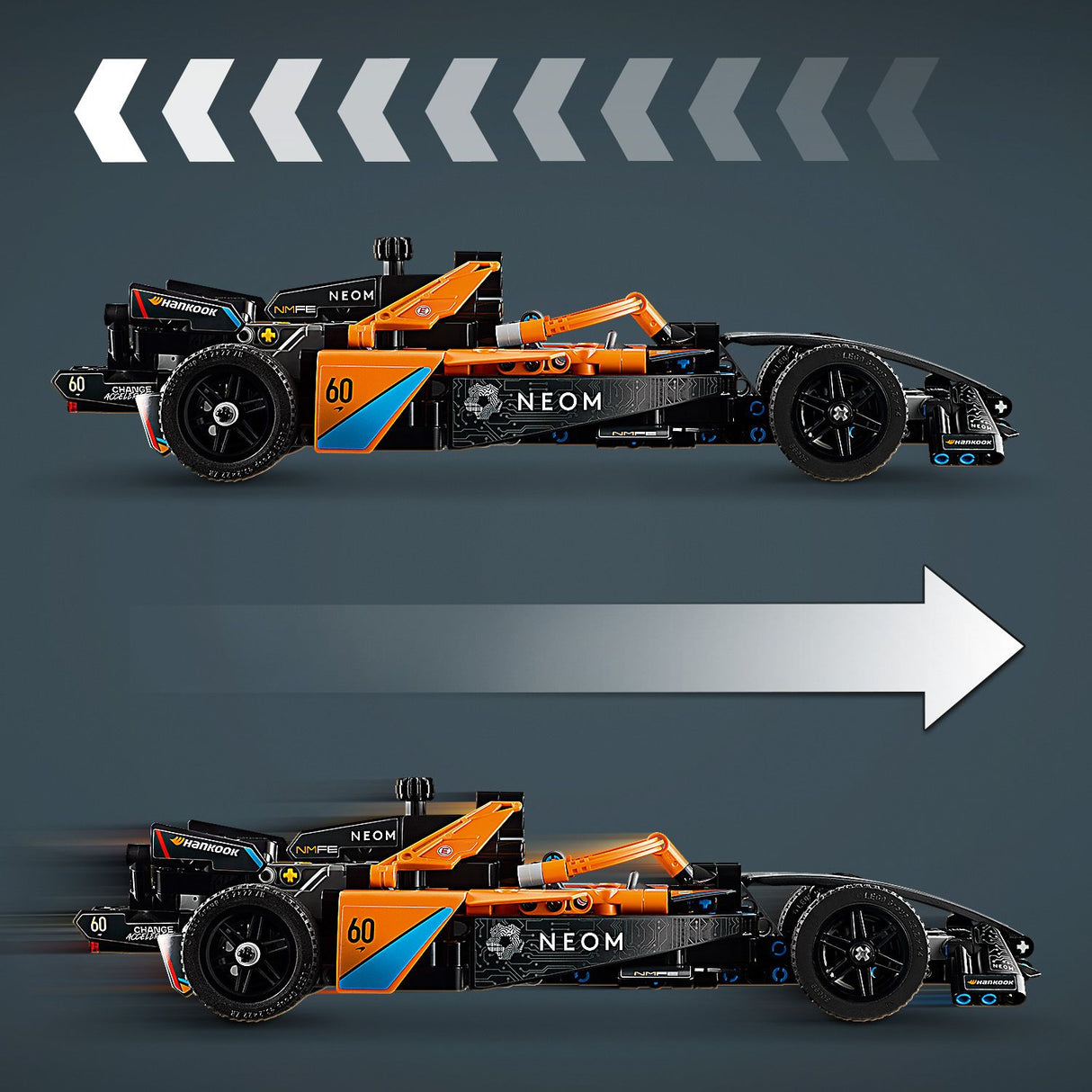 Lego Technic NEOM McLaren Formula E Race Car