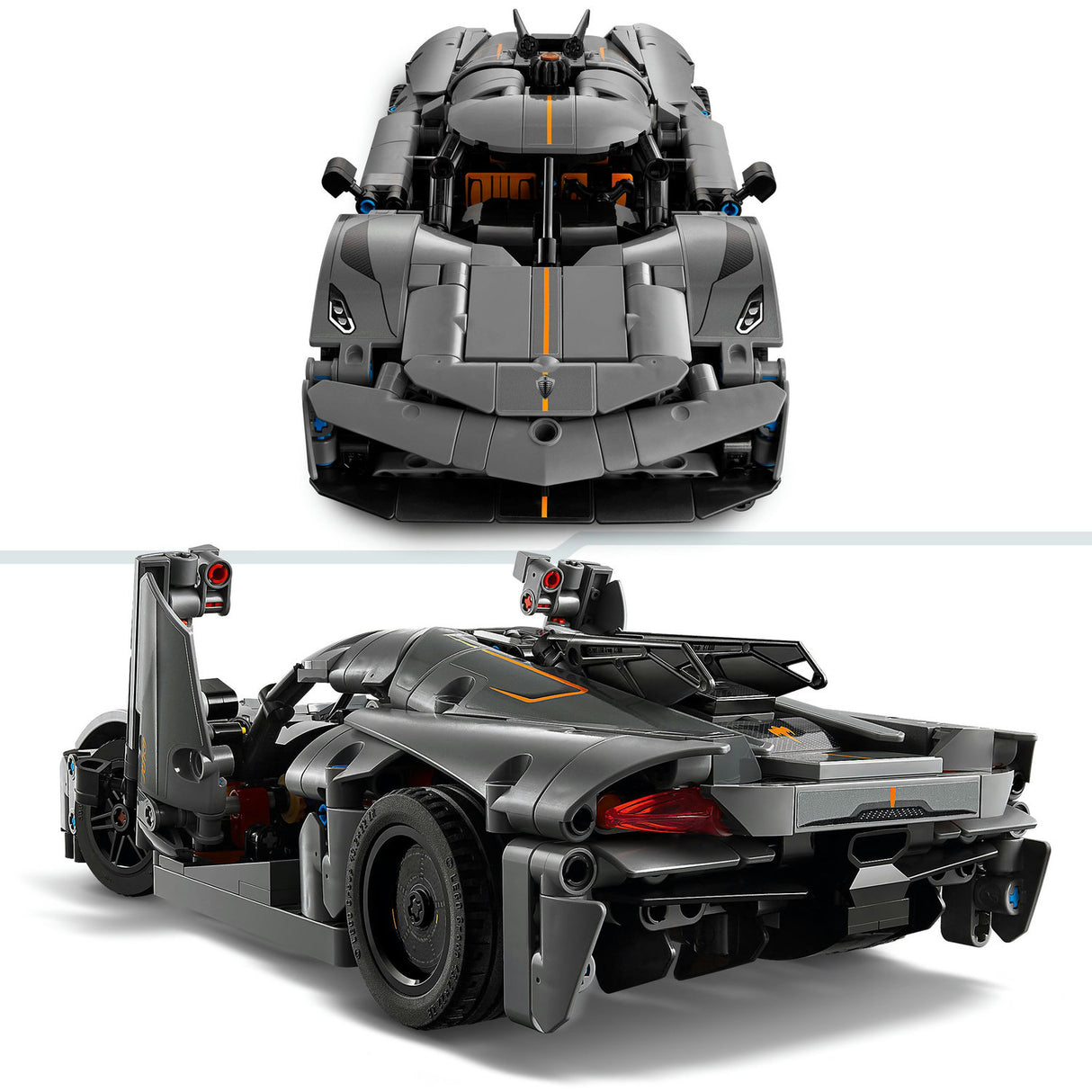 Lego Technic: Koenigsegg Jesko Absolut Grey Hypercar