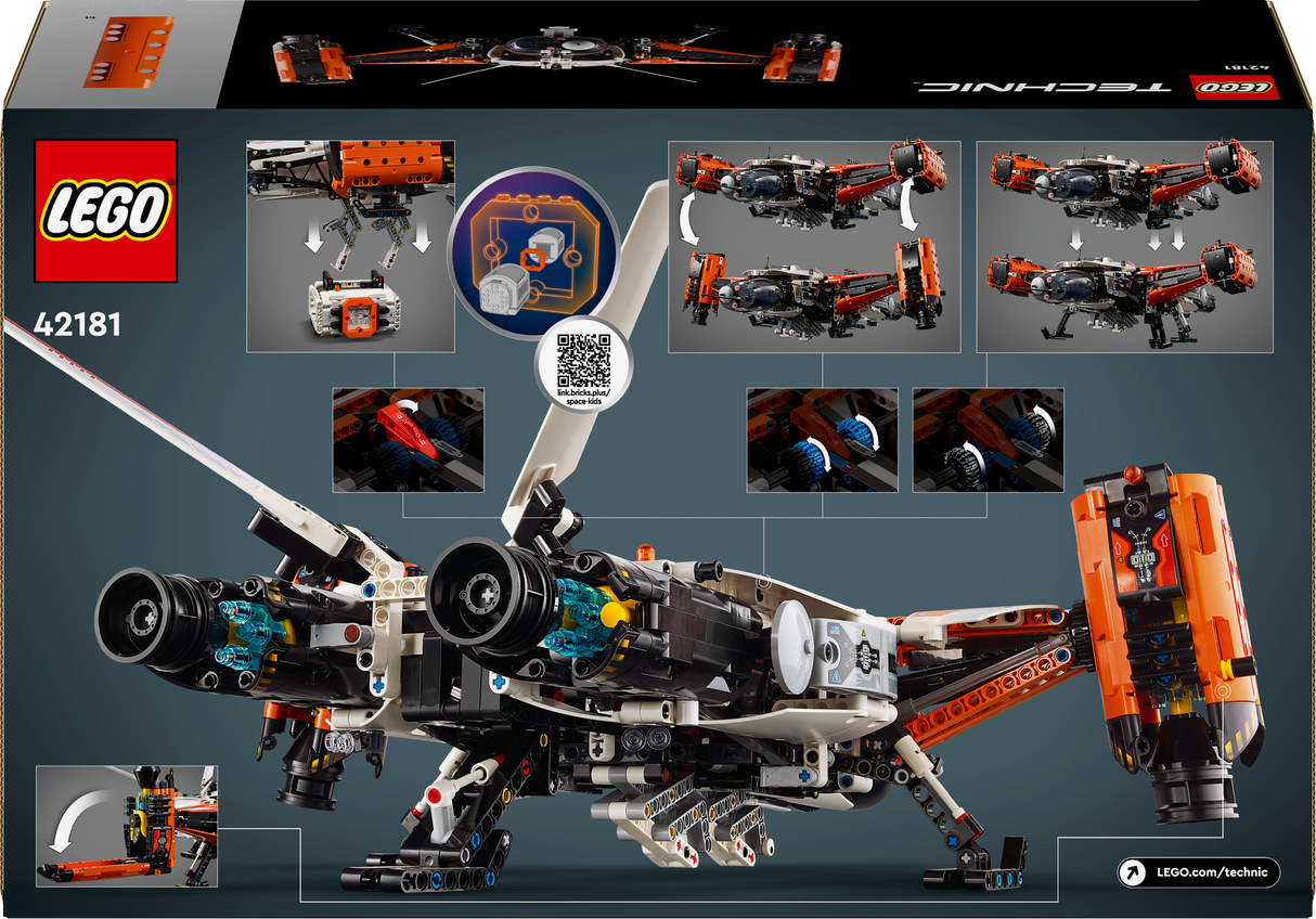Lego Technic VTOL Heavy Cargo Spaceship LT81