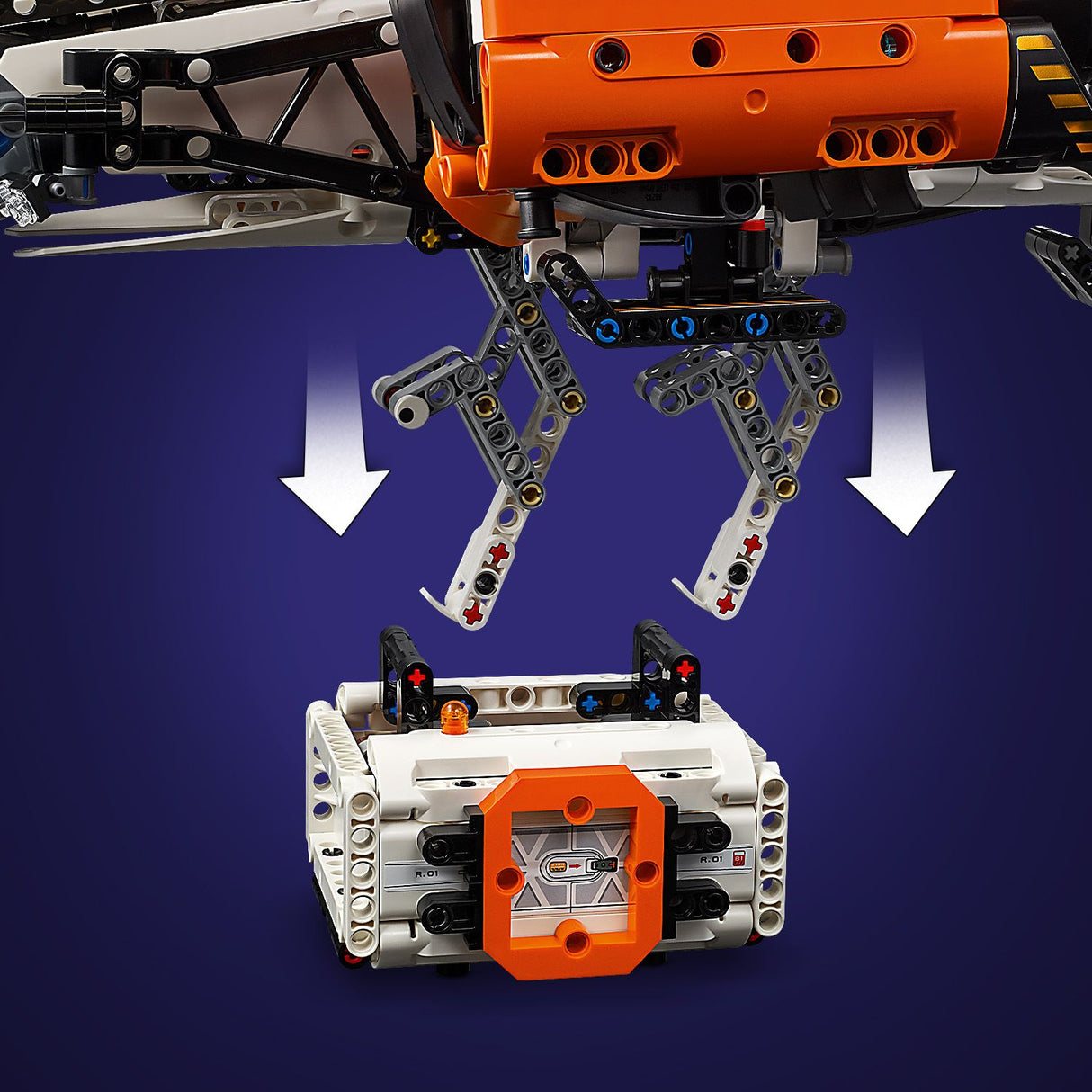 Lego Technic VTOL Heavy Cargo Spaceship LT81