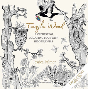 Tangle Wood Colouring Book- Large Format