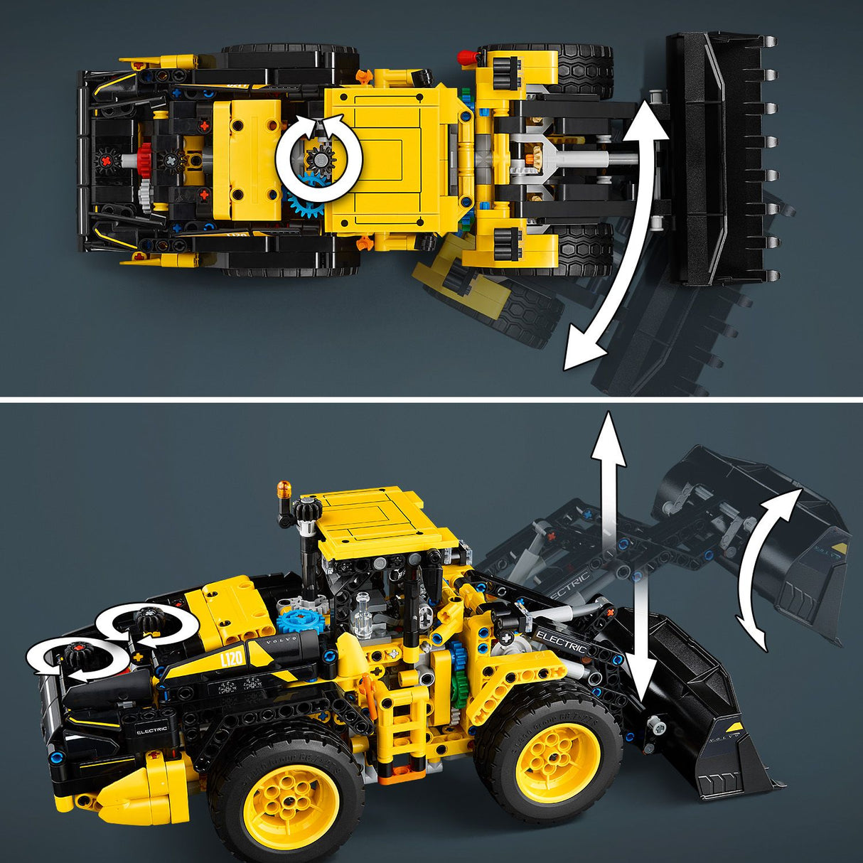Lego Technic - Volvo L120 Electric Wheel Loader