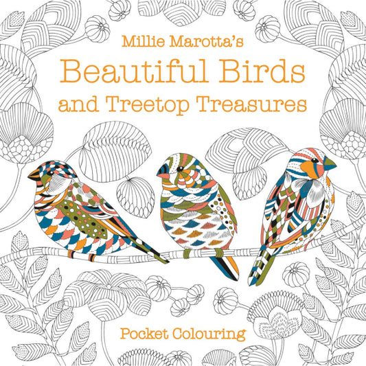 SP - Beautiful Birds and Treetop Treasures Pocket Colouring Book