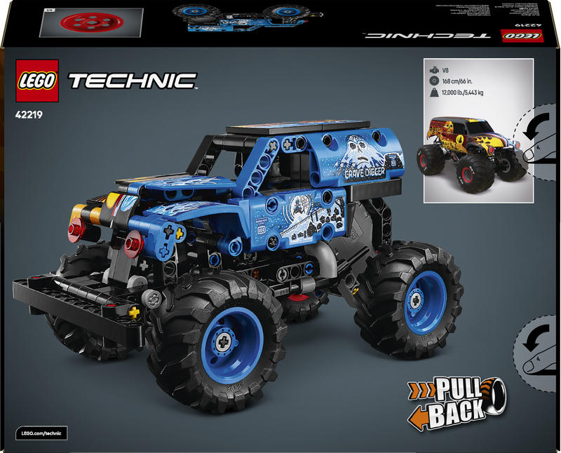 LEGO Technic - Monster Jam Grave Digger Fire and Ice