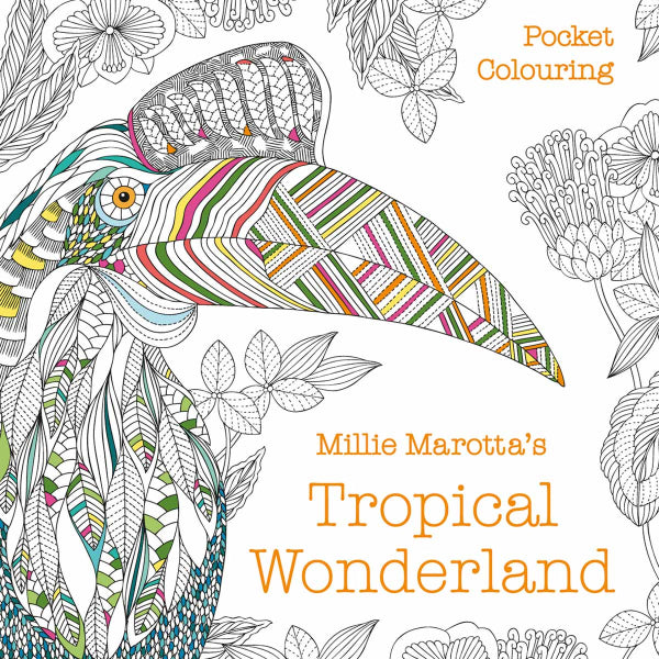 SP - Tropical Wonderland Pocket Colouring Book