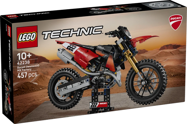 LEGO Technic - Ducati Desmo450 MX Factory Motorcycle