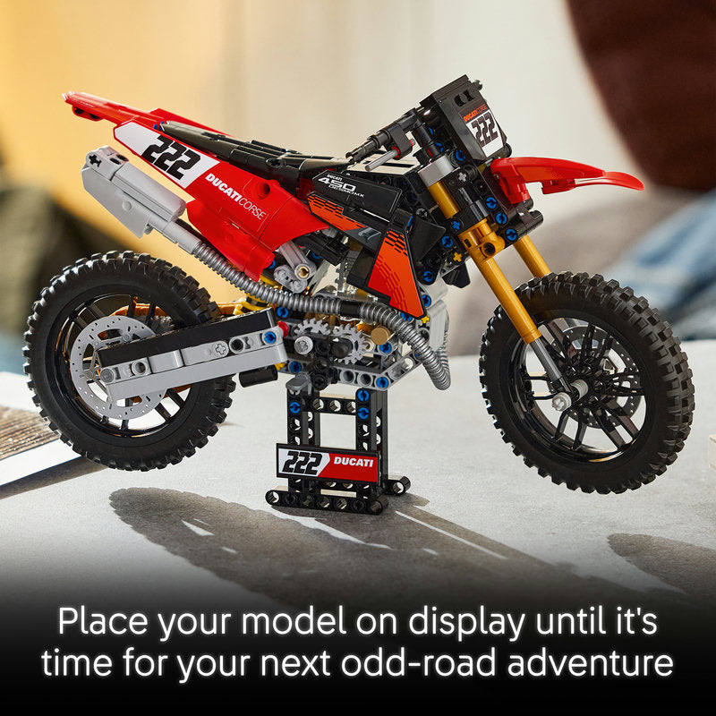 LEGO Technic - Ducati Desmo450 MX Factory Motorcycle