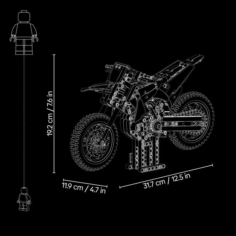 LEGO Technic - Ducati Desmo450 MX Factory Motorcycle