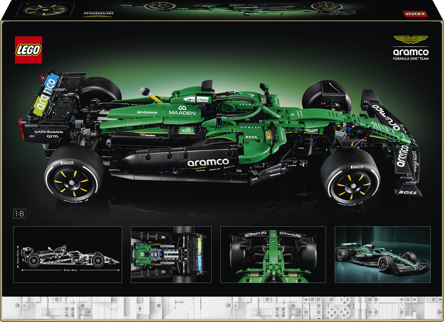 LEGO Technic - Aston Martin Aramco AMR25 F1 Car