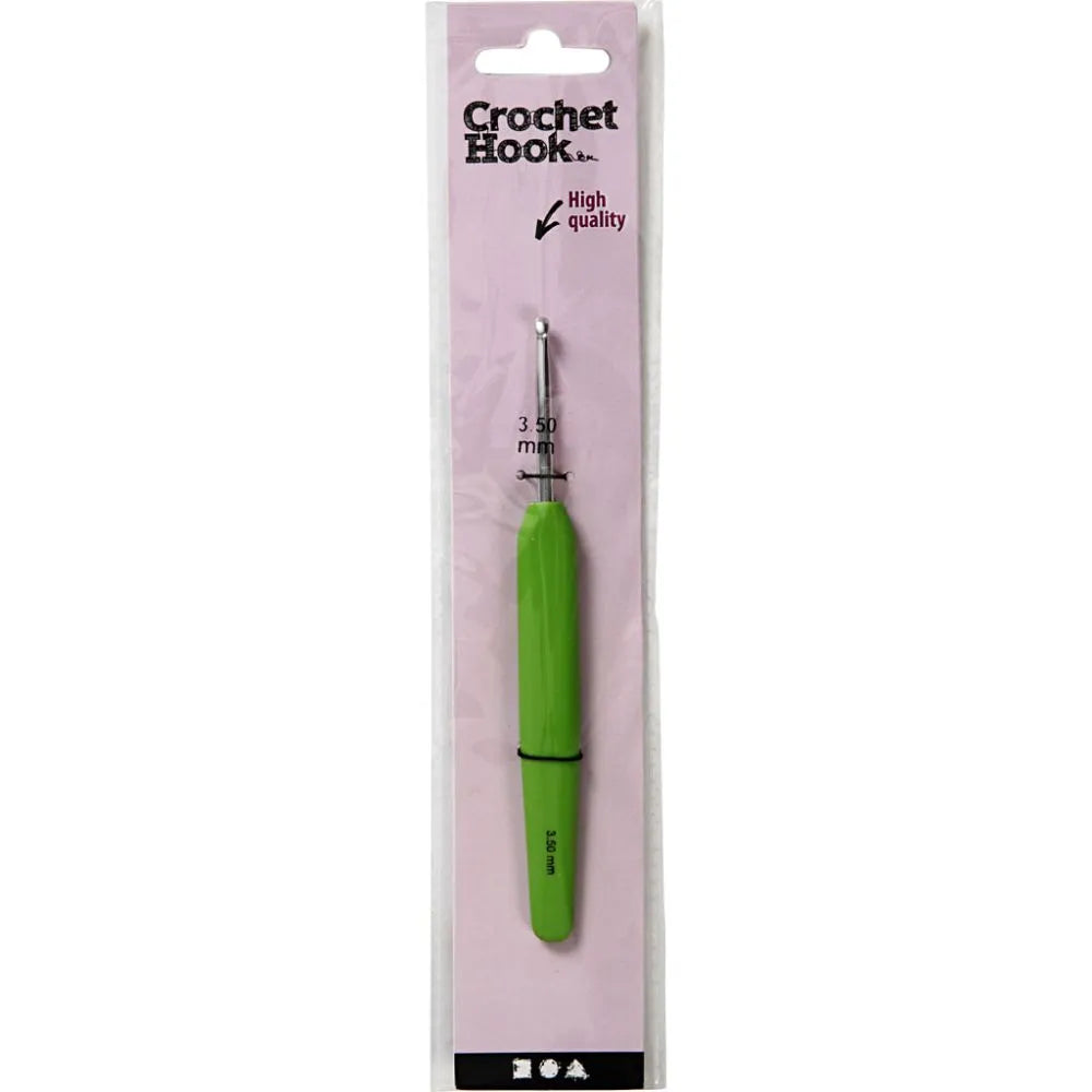 Crochet Hook Lime Green No. 3.5 - 13.3cm