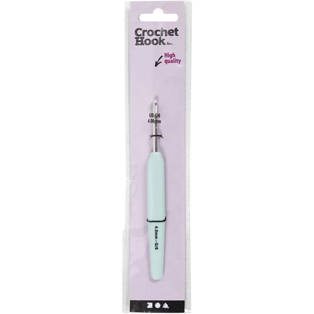 Crochet Hook - Pastel Green 4mm