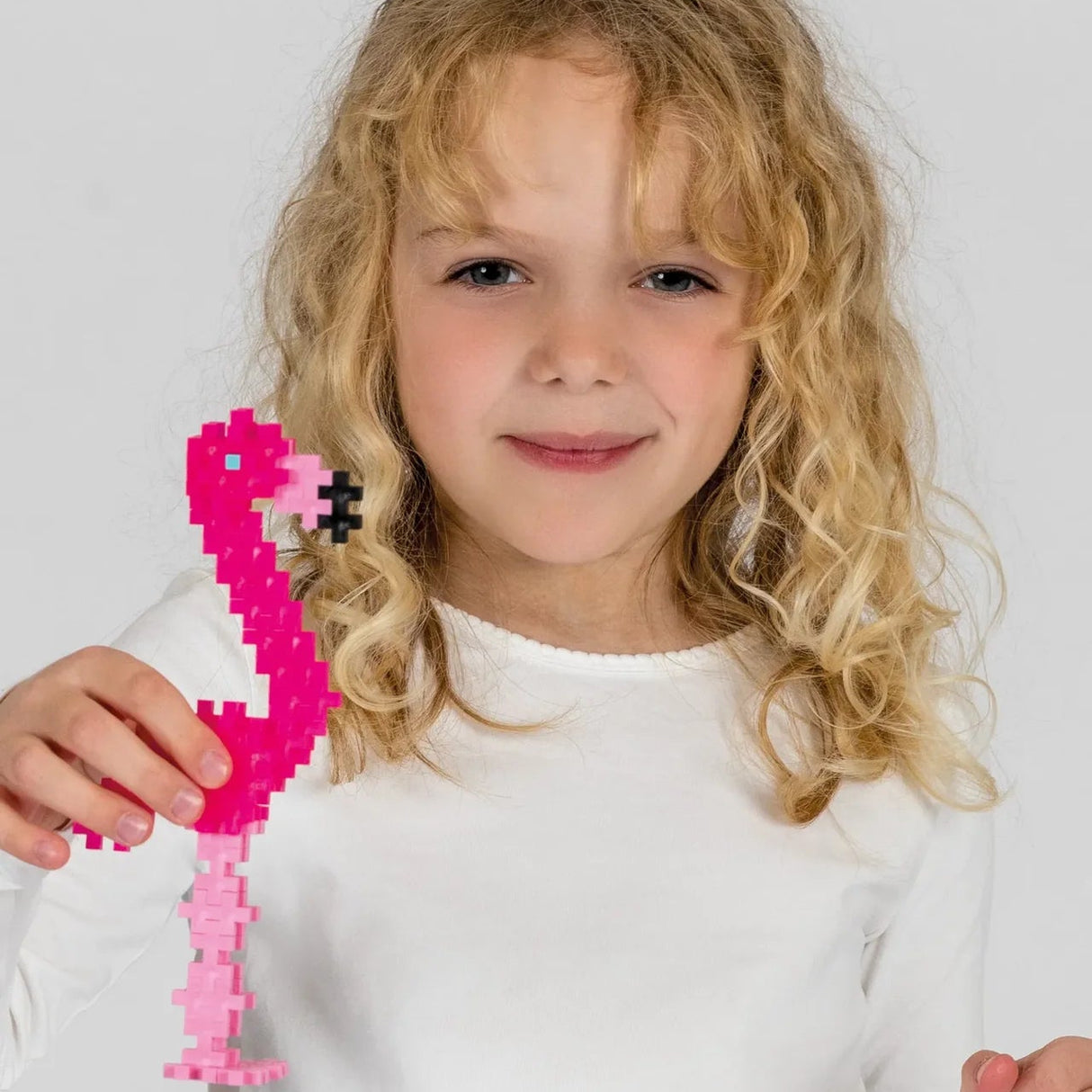 Plus-Plus 100 Piece Tube - Flamingo