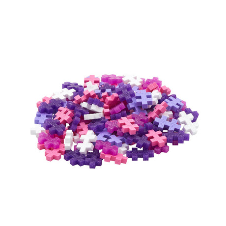 Plus-Plus 100 Piece Tube - Glitter Colour Mix