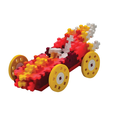 Plus-Plus 200 Piece Tube - Color Cars: Fire
