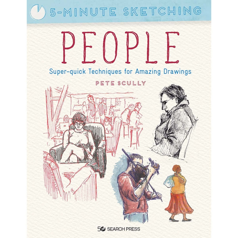 5-Minutes Sketching: People Book by Pete Scully