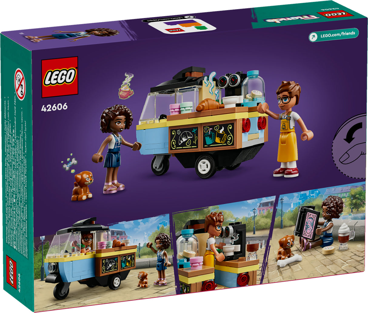 Lego Friends Mobile Bakery Food Cart Set