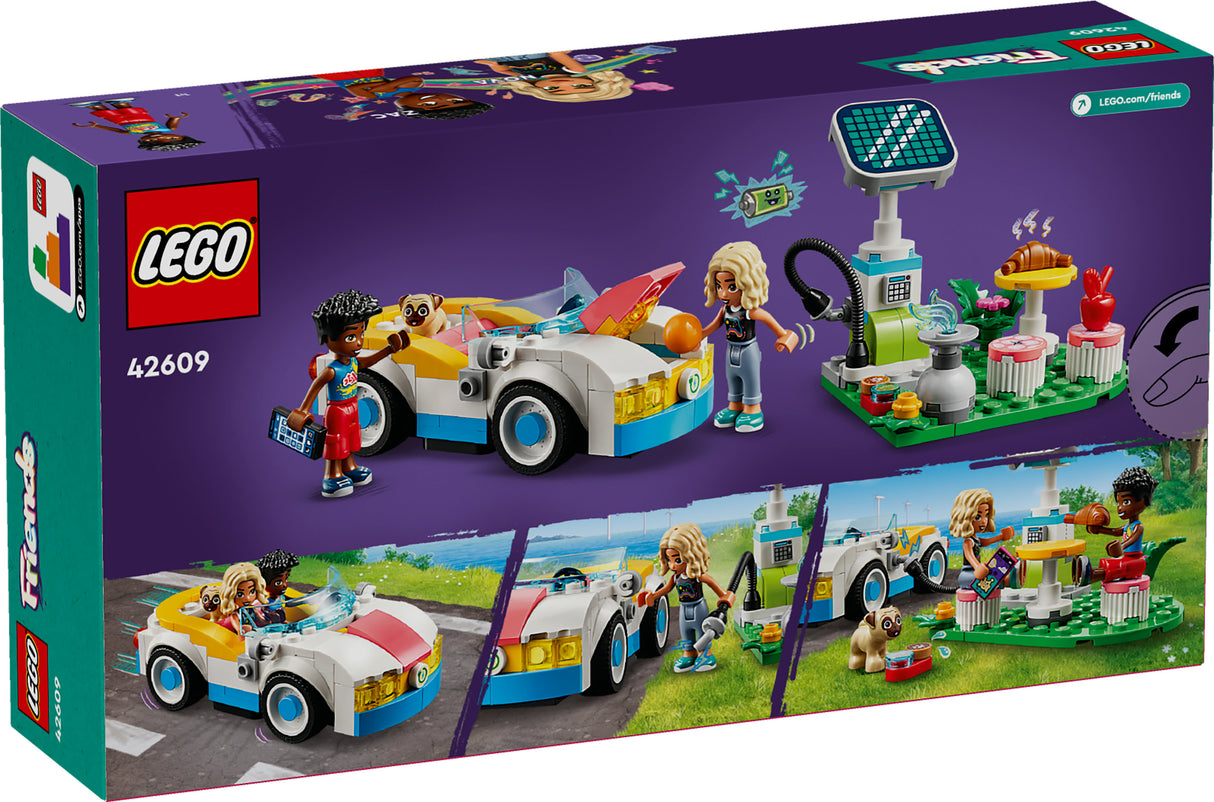 Lego Friends Electric Car and Charger Set