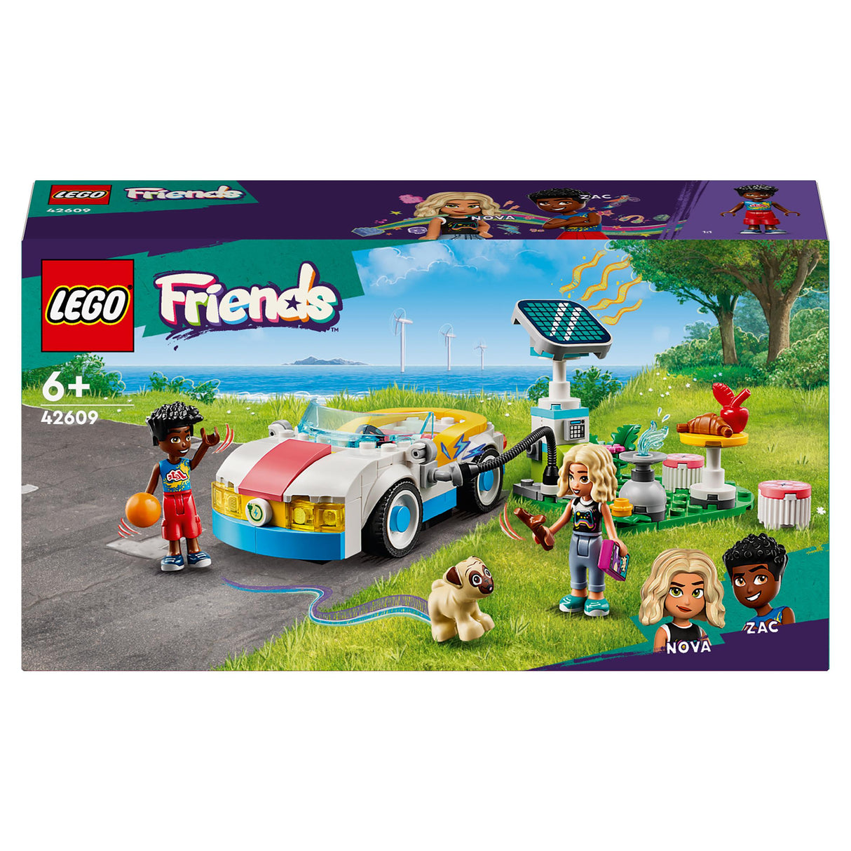 Lego Friends Electric Car and Charger Set Art Hobby