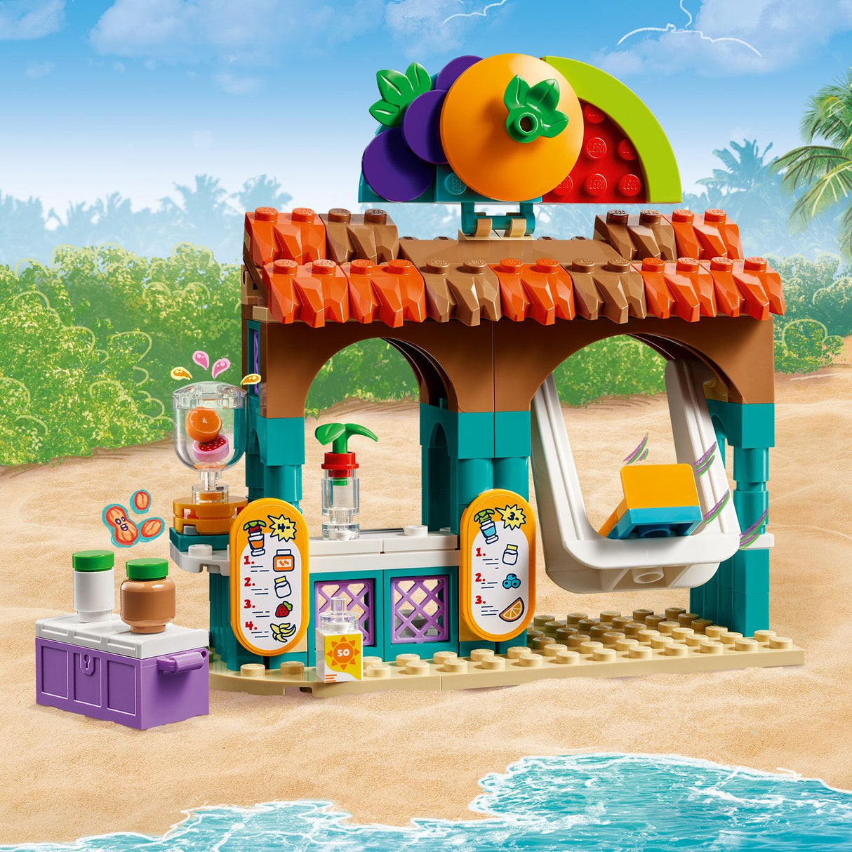 Lego Friends Beach Smoothie Stand