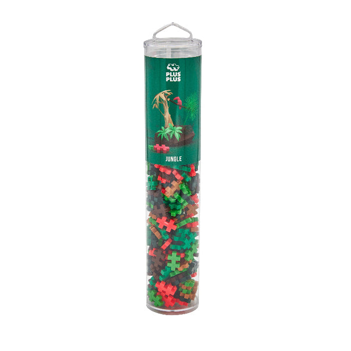 Plus-Plus 240 Piece Tube - Jungle Color Mix