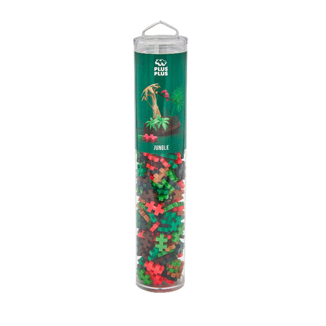 Plus-Plus 240 Piece Tube - Jungle Color Mix
