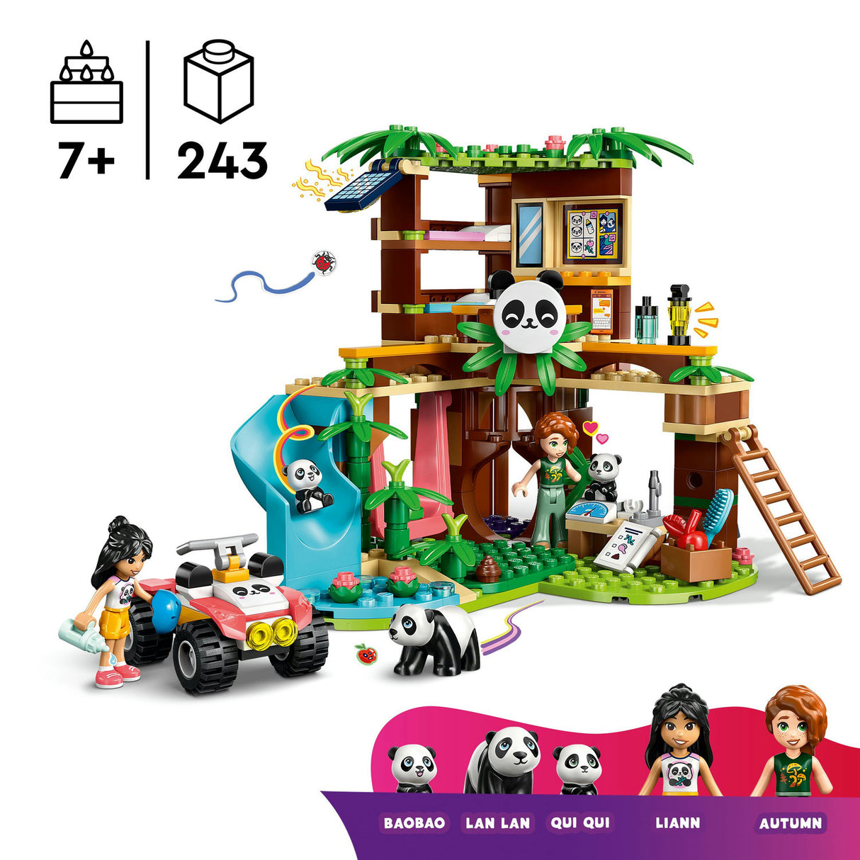 Lego Friends - Panda Sanctuary Animal Care