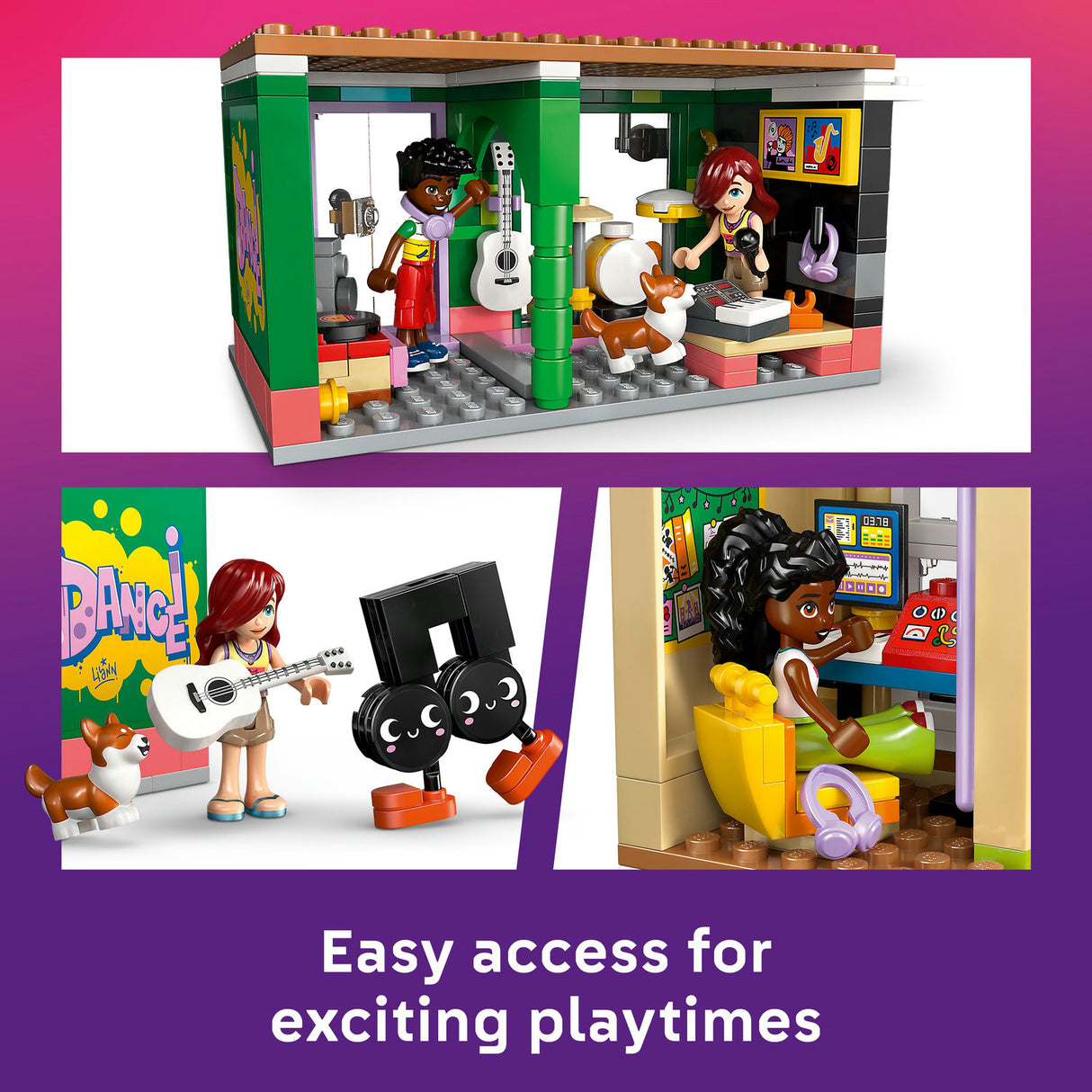 Lego Friends - Music Store & Apartment
