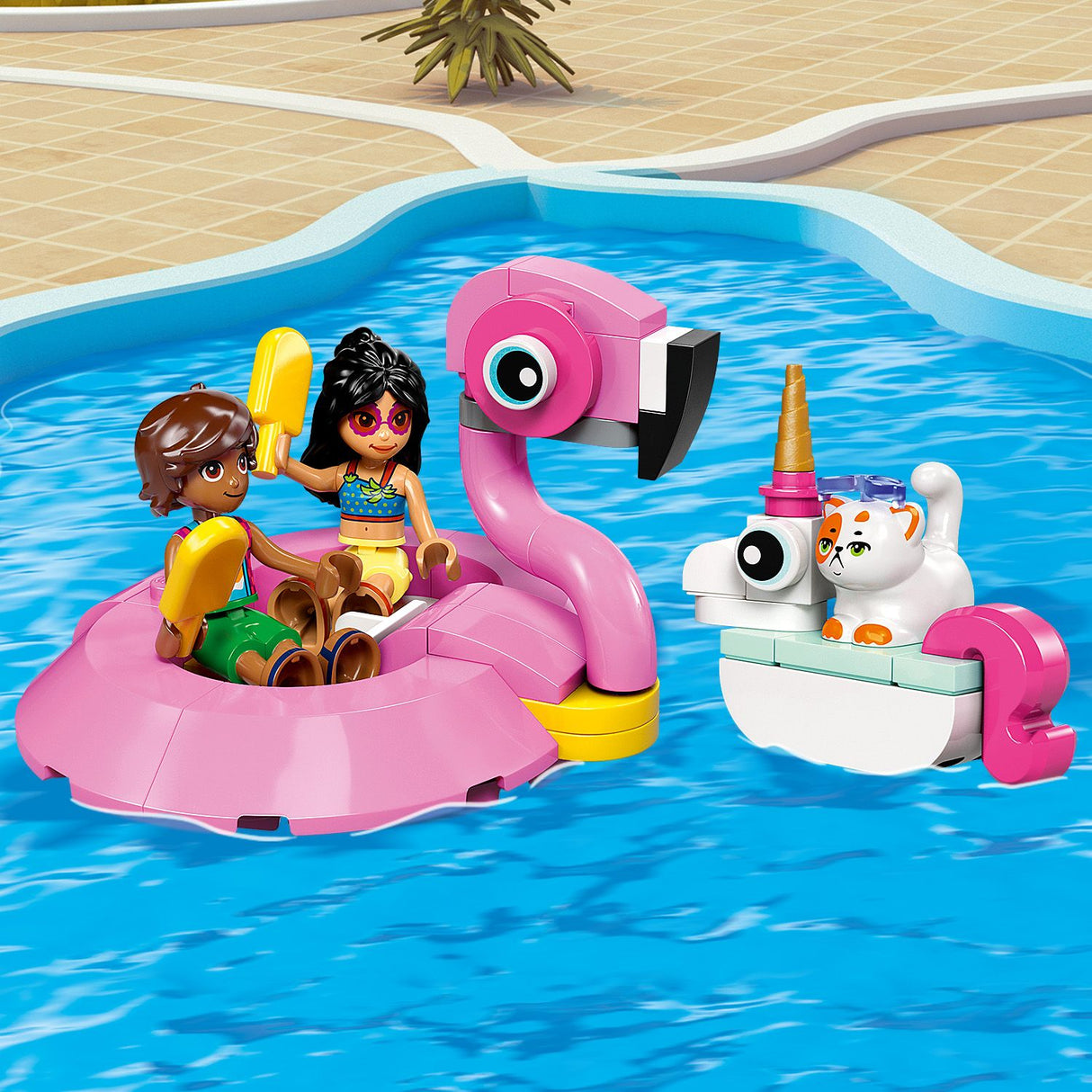 Lego Friends - Unicorn & Flamingo Pool Party