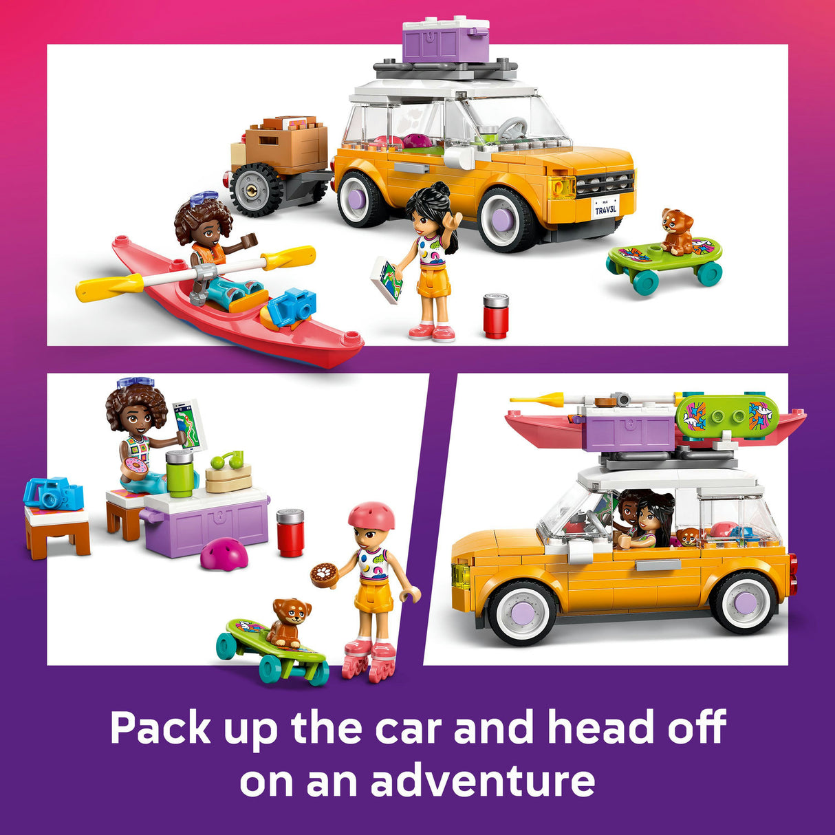 Lego Friends - Friendship Road-Trip Travel Car