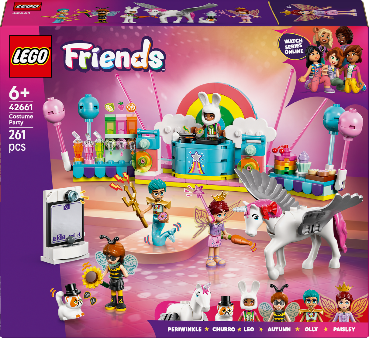 Lego Friends - Costume Party with Unicorn & Fairy
