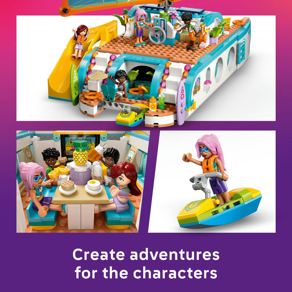 Lego Friends - Travel Boat Adventure