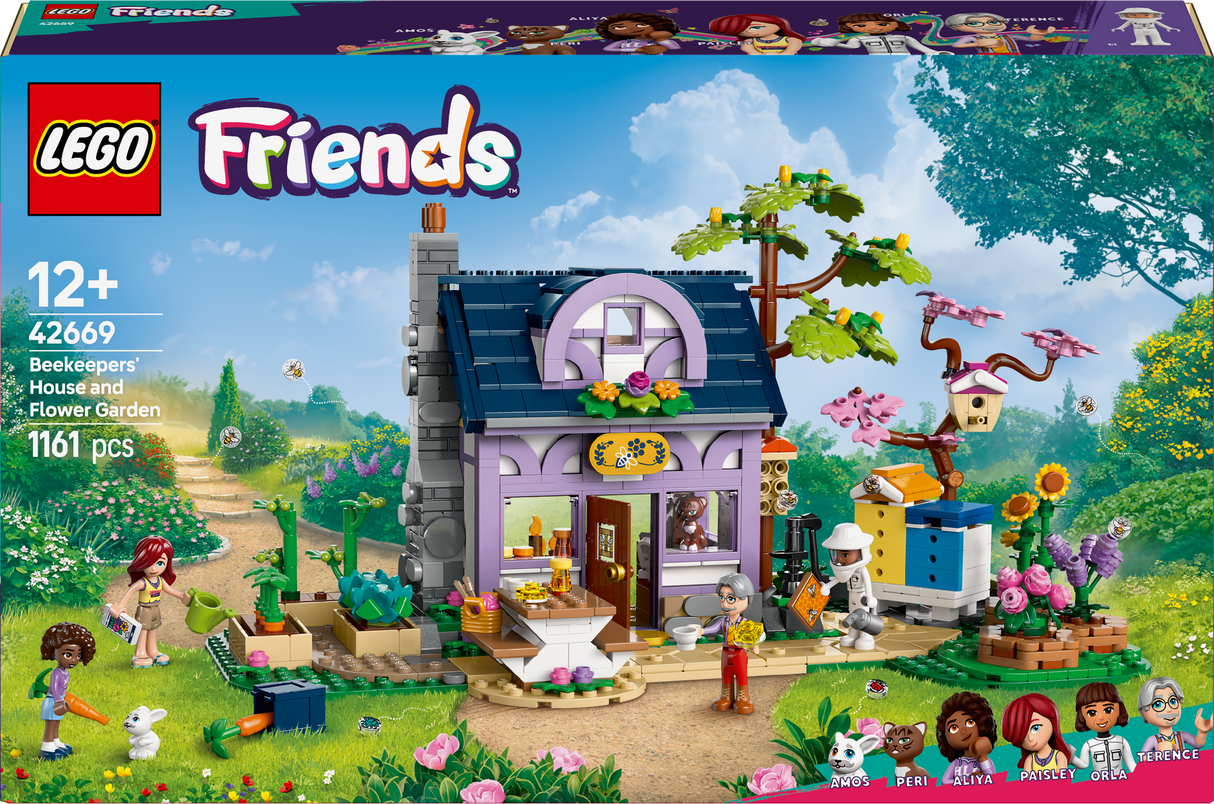 Lego Friends Beekeepers House and Flower Garden – Art Hobby
