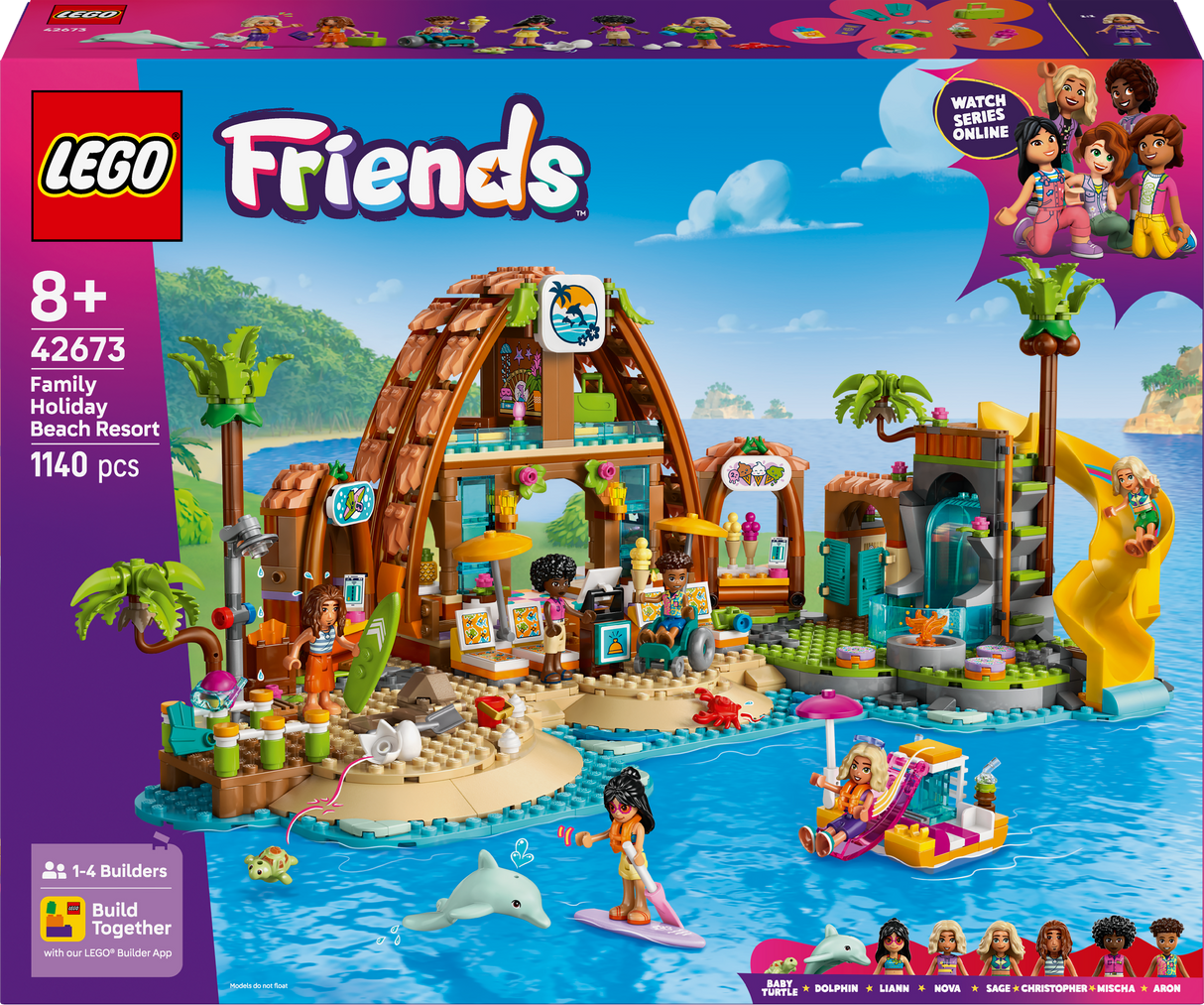 Lego Friends - Family Vacation Beach Resort