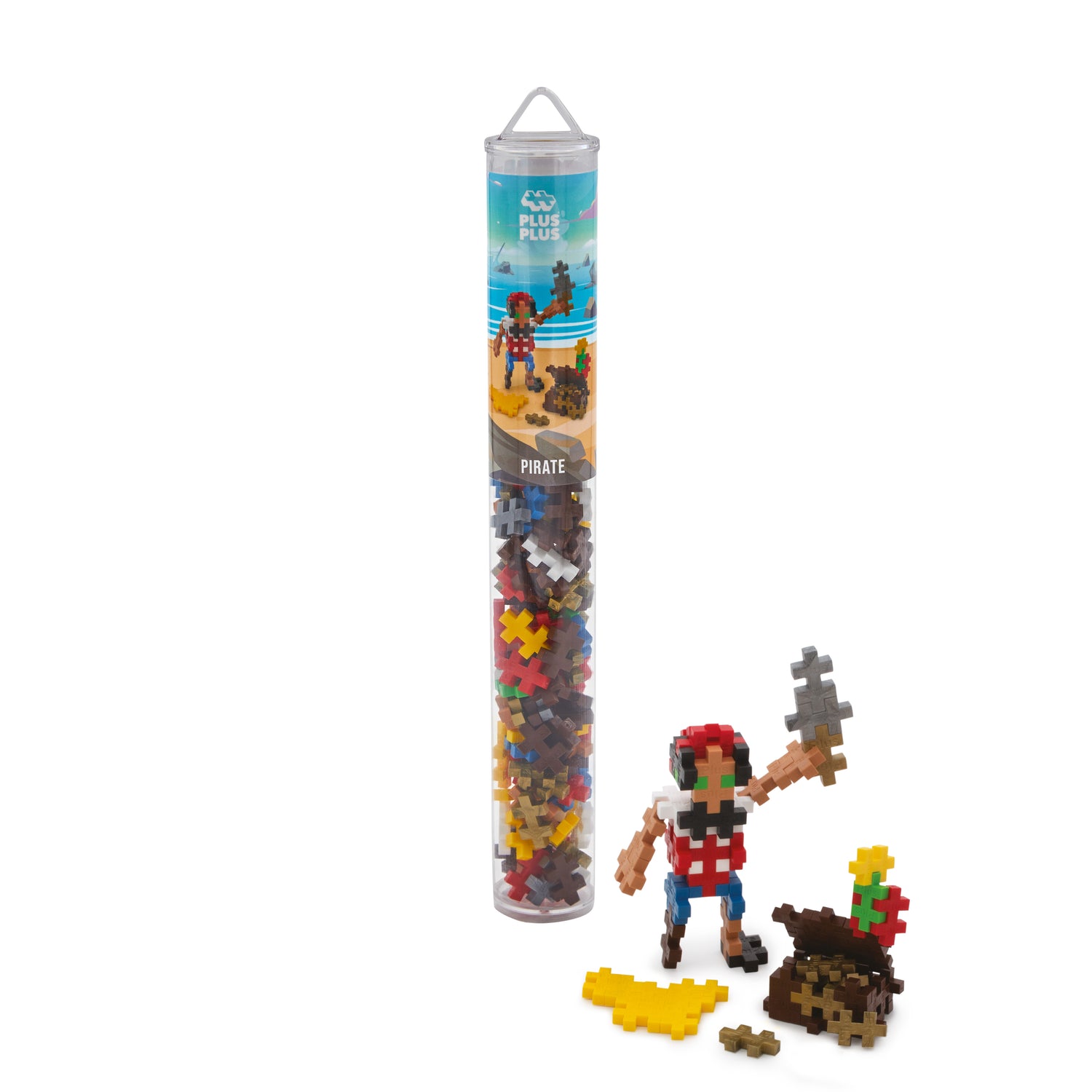 Plus-Plus 100 Piece Tube - Pirate