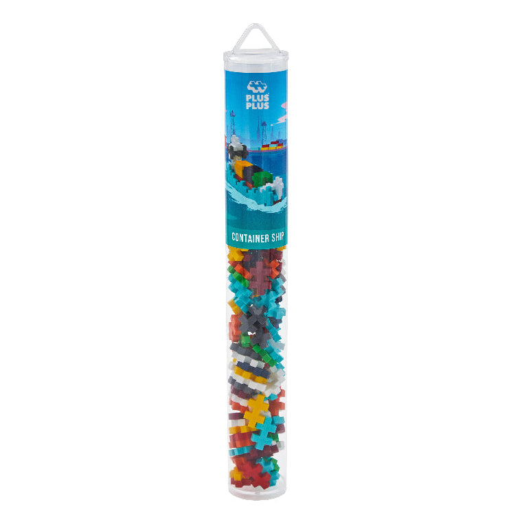 Plus-Plus 100 Piece Tube - Container Ship