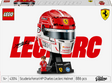 LEGO Editions - Scuderia Ferrari HP Charles Leclerc Helmet
