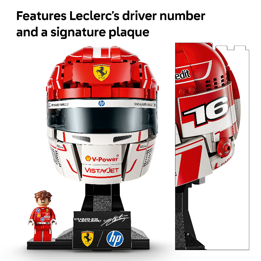 LEGO Editions - Scuderia Ferrari HP Charles Leclerc Helmet