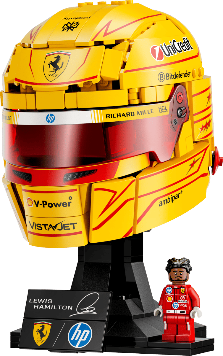 LEGO Editions - Scuderia Ferrari HP Lewis Hamilton Helmet