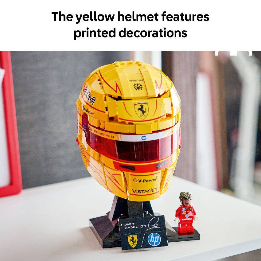LEGO Editions - Scuderia Ferrari HP Lewis Hamilton Helmet