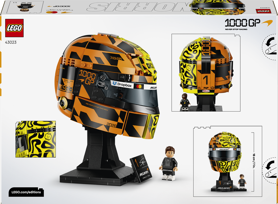LEGO Editions - McLaren Mastercard F1 Team Lando Norris Helmet
