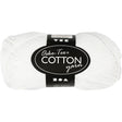 Cotton Yarn no. 8/4, L: 170 m - White