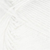 Cotton Yarn no. 8/4, L: 170 m - White