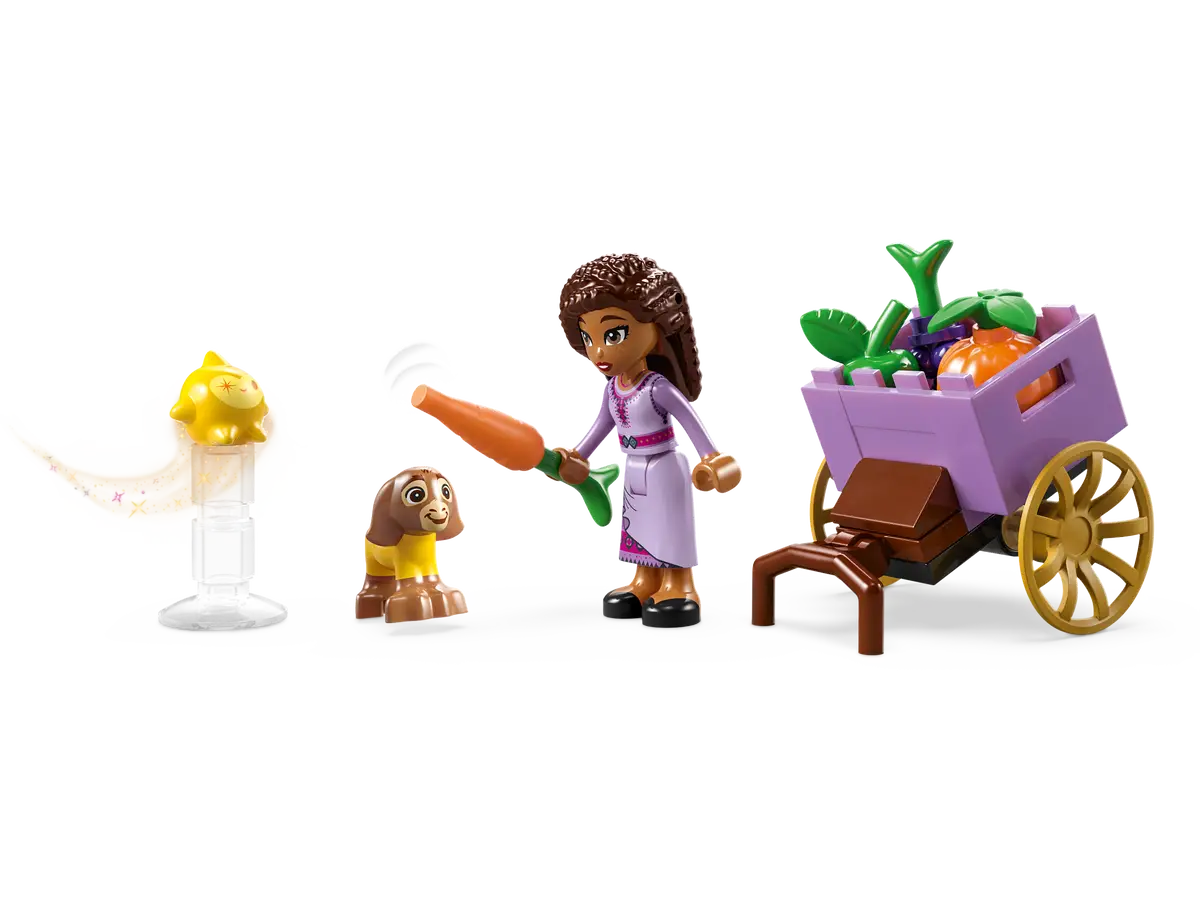 Lego Disney Wish Asha in the City of Rosas