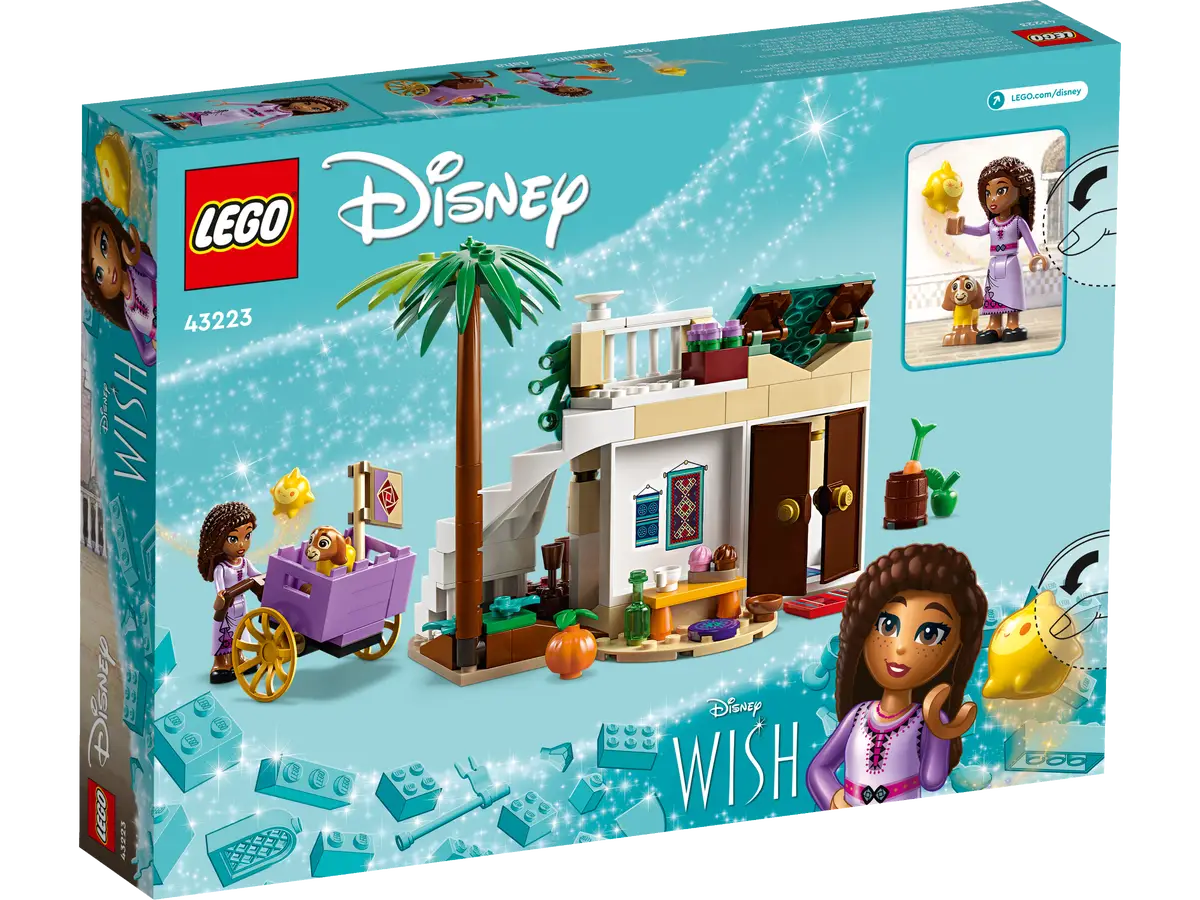 Lego Disney Wish Asha in the City of Rosas