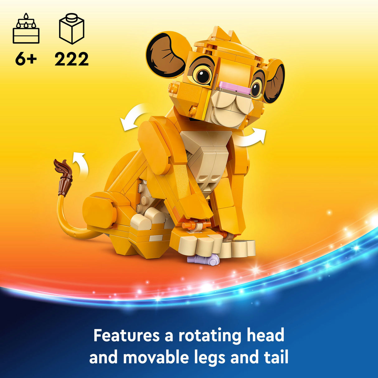 Lego Disney Simba the Lion King Cub