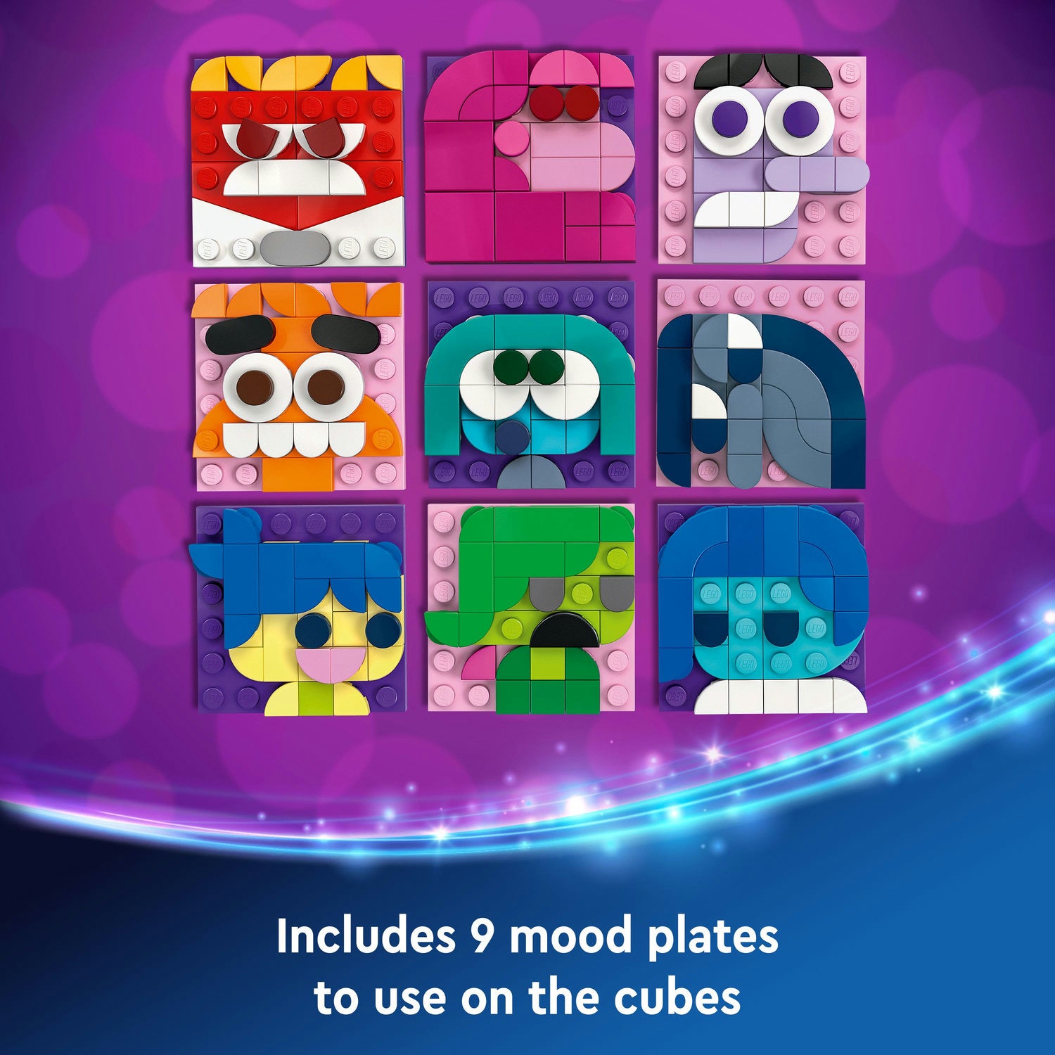 Lego Disney Pixar Inside Out 2 Mood Cubes